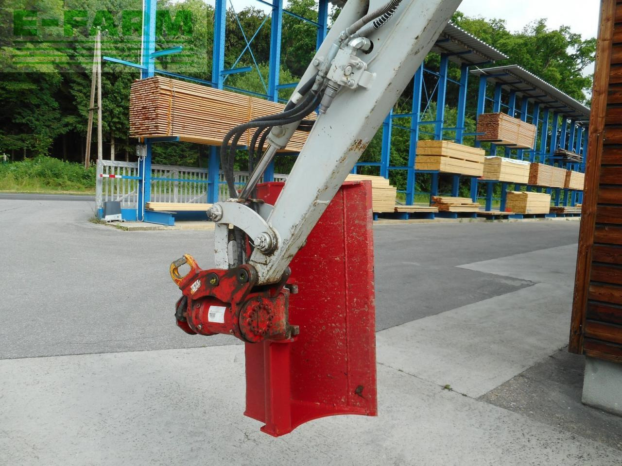 Miniekskavaator Takeuchi tb217 mit powertilt + hydr. sw ( neue löffel ): pilt 11