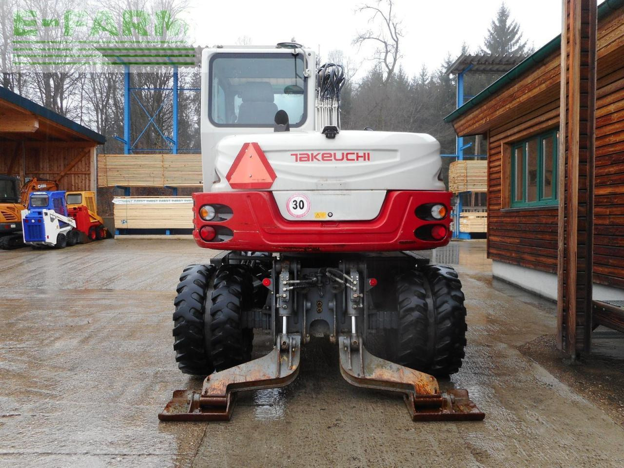 Takeuchi tb295w mit vollausstattung u. 3 löffel ( zentra - Ratastel ekskavaator: pilt 3 Takeuchi tb295w mit vollausstattung u. 3 löffel ( zentra - Ratastel ekskavaator: pilt 3