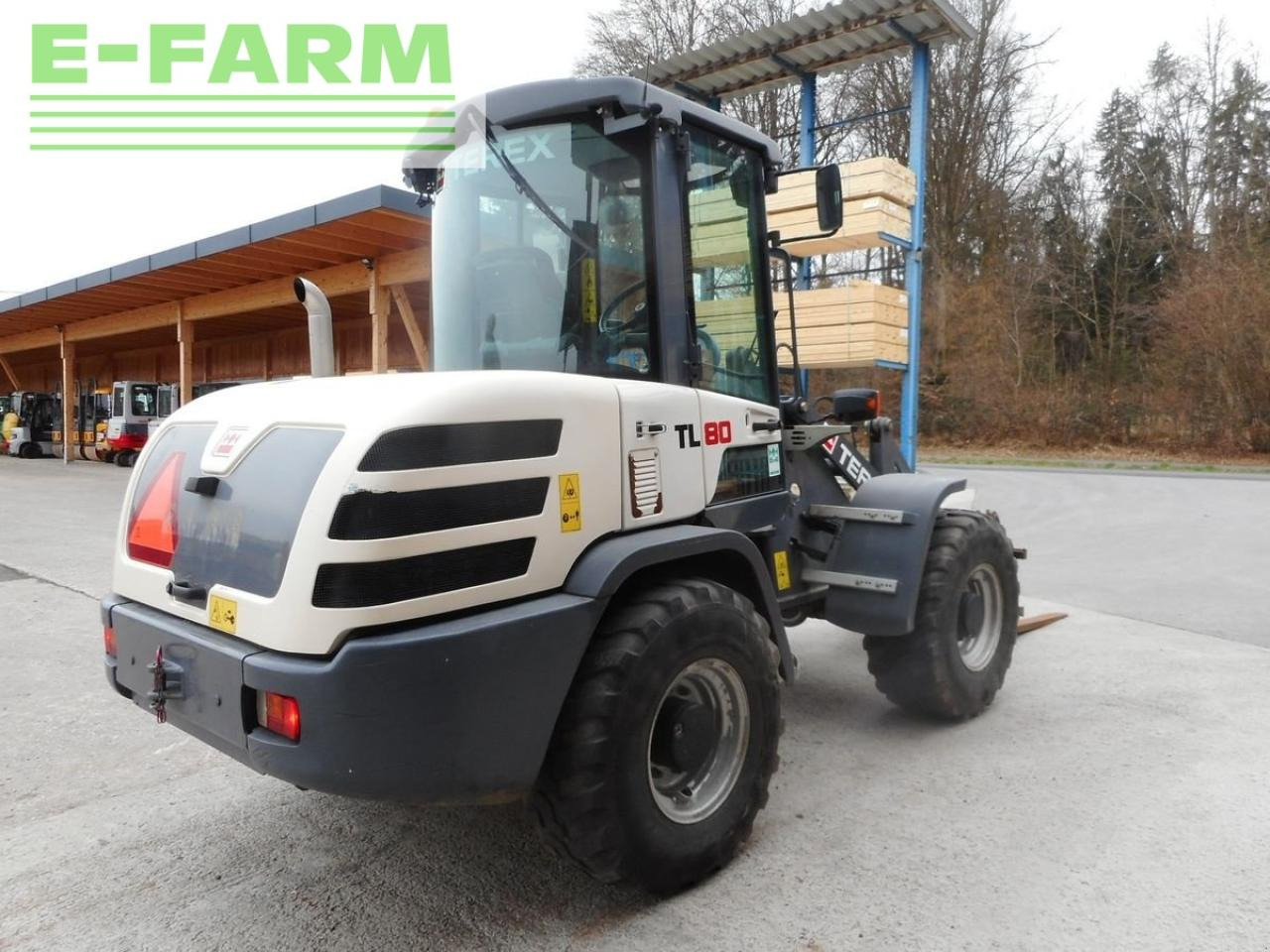 Terex tl 80 ( 5.000kg ) - Miniekskavaator: pilt 4 Terex tl 80 ( 5.000kg ) - Miniekskavaator: pilt 4