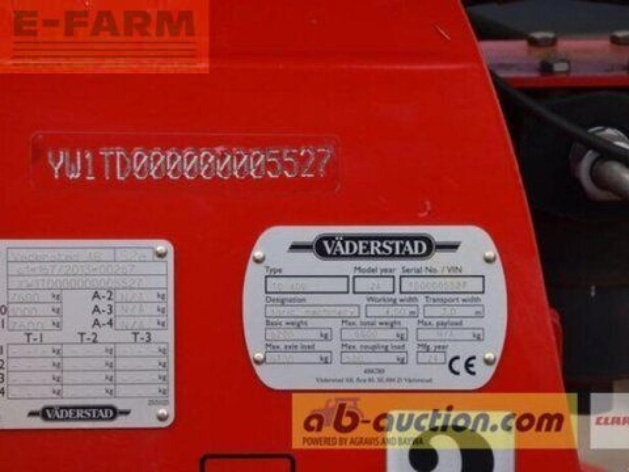 Väderstad topdown td 400e-service - Kultivaator: pilt 3 Väderstad topdown td 400e-service - Kultivaator: pilt 3