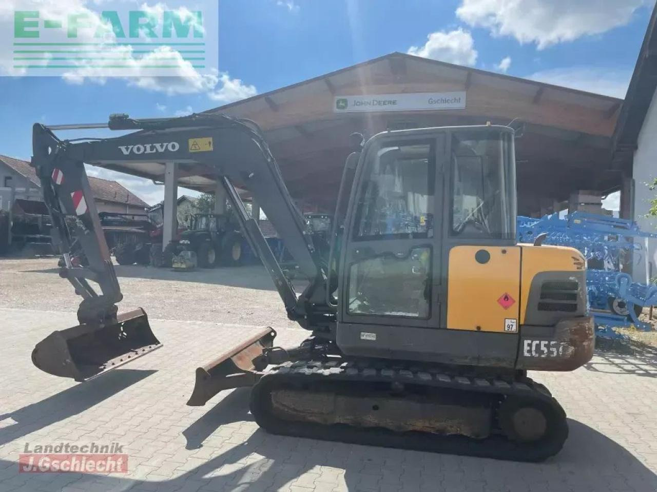 Volvo ec 55c - Miniekskavaator: pilt 1 Volvo ec 55c - Miniekskavaator: pilt 1