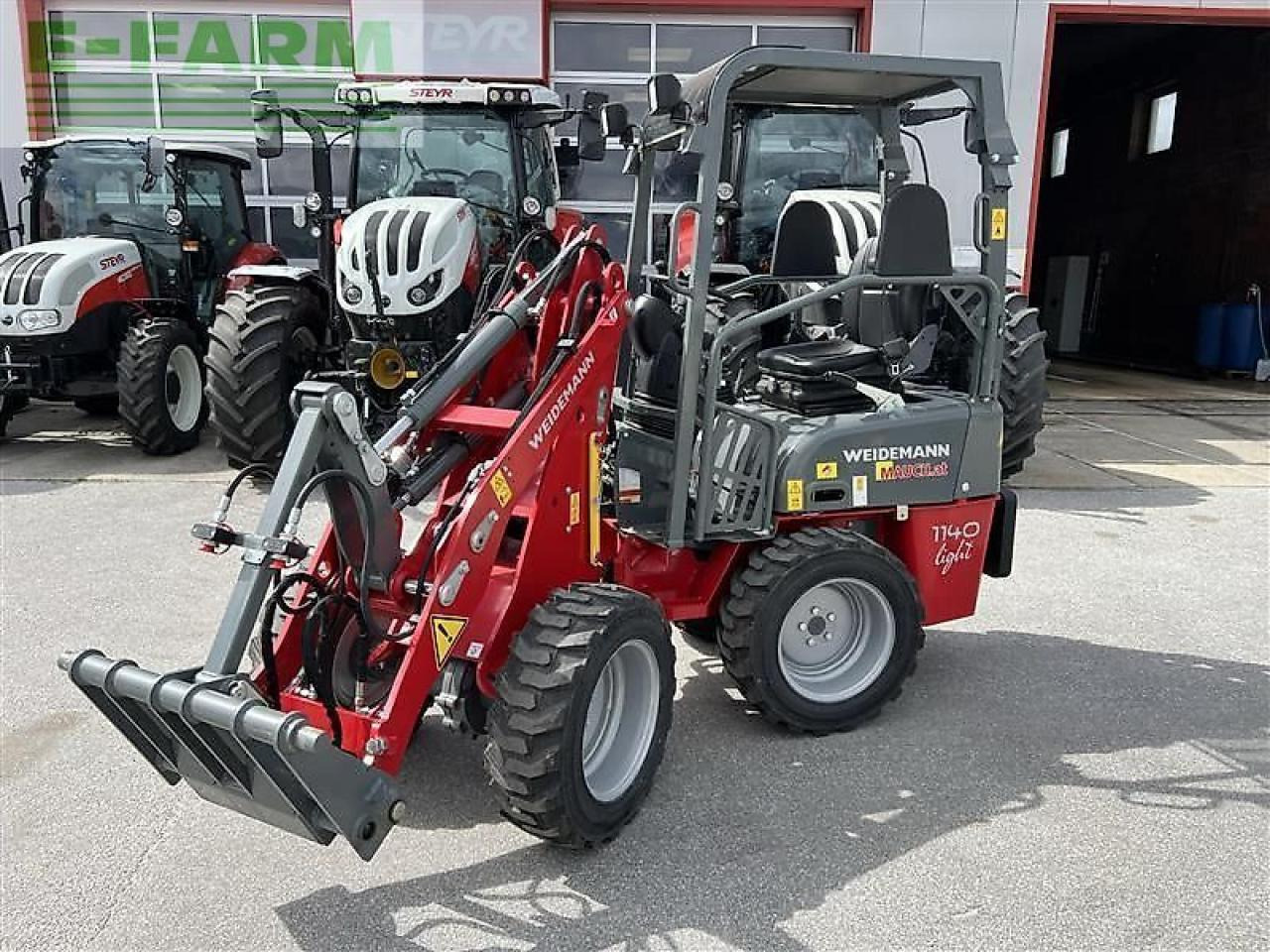 Weidemann 1140 light - Miniekskavaator: pilt 1 Weidemann 1140 light - Miniekskavaator: pilt 1