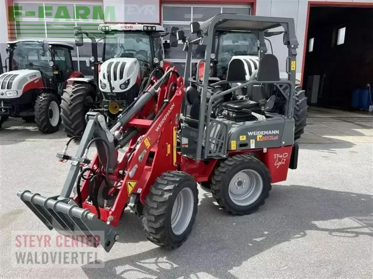 Weidemann 1140 light - Rataslaadur: pilt 1 Weidemann 1140 light - Rataslaadur: pilt 1