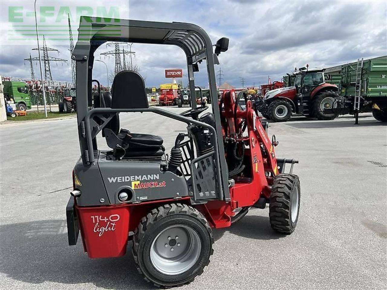 Weidemann 1140 light - Miniekskavaator: pilt 3 Weidemann 1140 light - Miniekskavaator: pilt 3