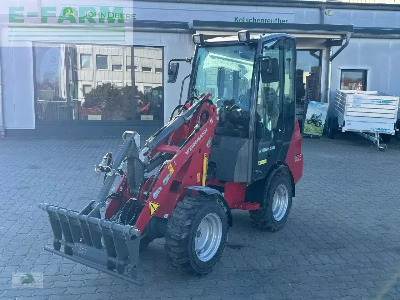 Weidemann 1160 - Rataslaadur: pilt 1 Weidemann 1160 - Rataslaadur: pilt 1