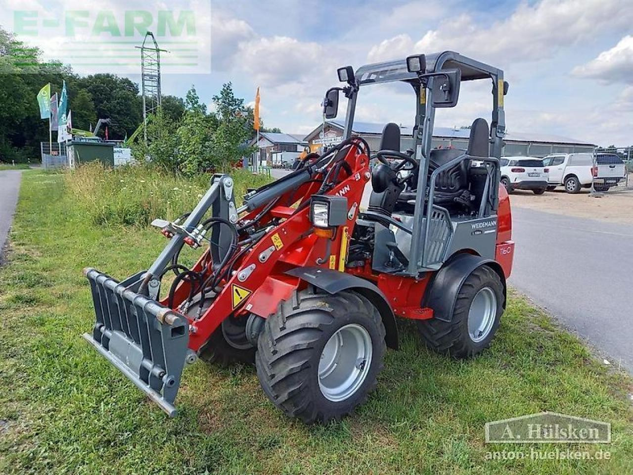 Weidemann 1160 (mit euro-aufnahme & straßenzulassung) - Miniekskavaator: pilt 1 Weidemann 1160 (mit euro-aufnahme & straßenzulassung) - Miniekskavaator: pilt 1