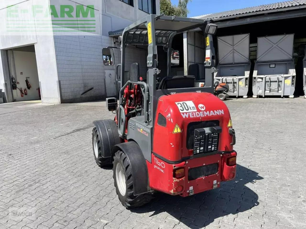 Rataslaadur Weidemann 1160e mit typisierung, 310ah: pilt 17