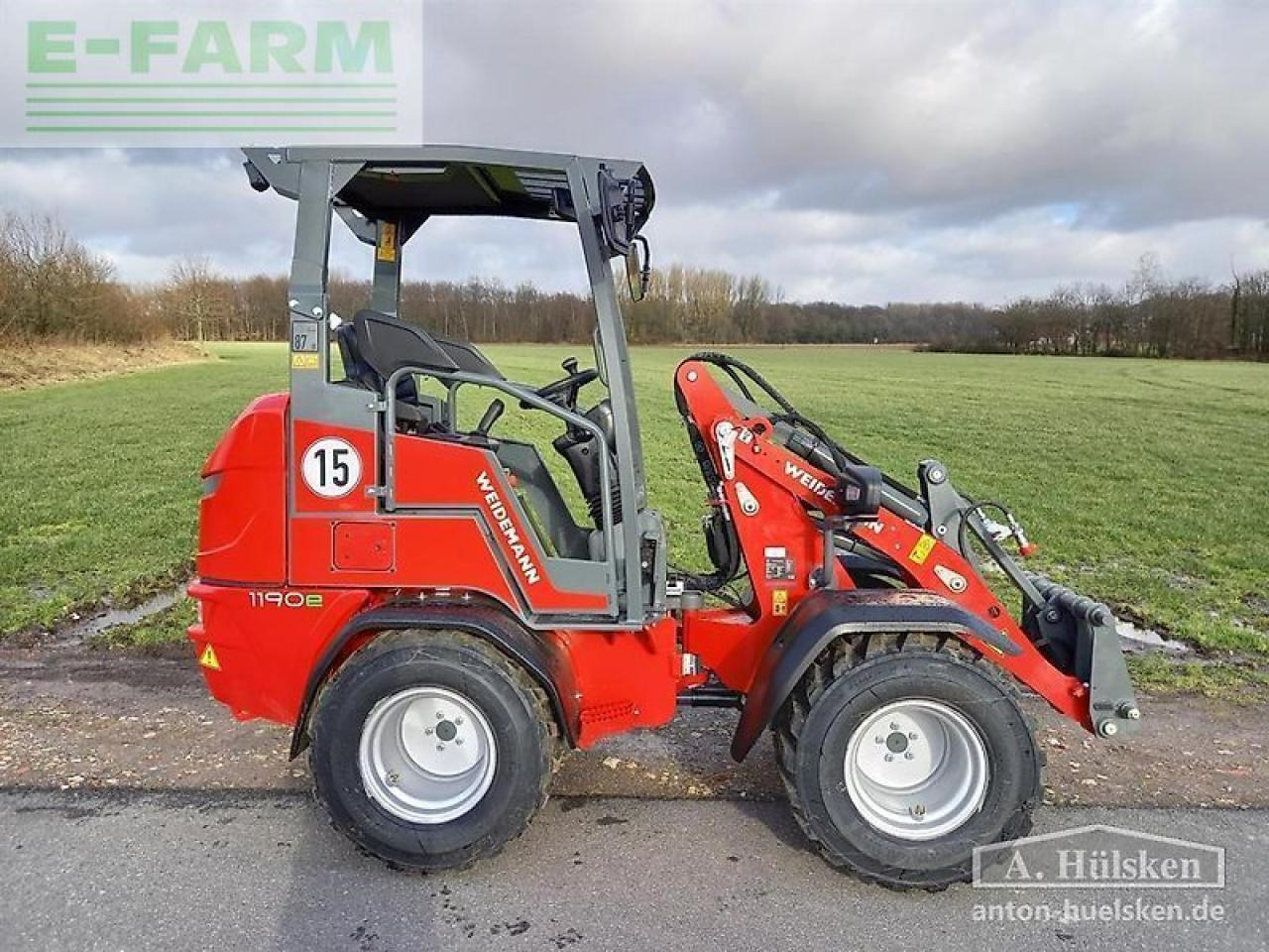 Weidemann 1190e elektro - Miniekskavaator: pilt 5 Weidemann 1190e elektro - Miniekskavaator: pilt 5