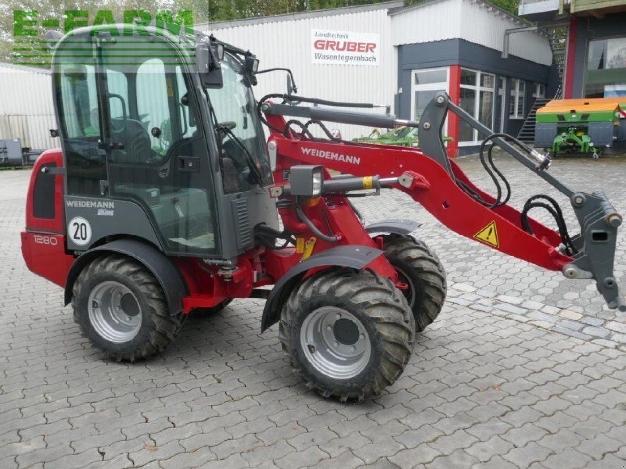 Weidemann 1280 - euroaufnahme - Miniekskavaator: pilt 2 Weidemann 1280 - euroaufnahme - Miniekskavaator: pilt 2