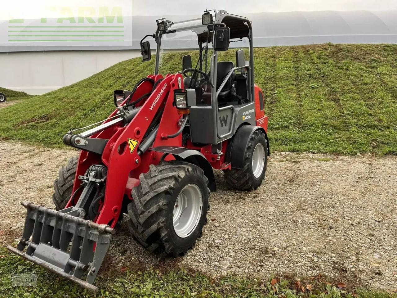 Weidemann 1380 mit stvzo / 30km/h/ euroaufnahme - Rataslaadur: pilt 3 Weidemann 1380 mit stvzo / 30km/h/ euroaufnahme - Rataslaadur: pilt 3