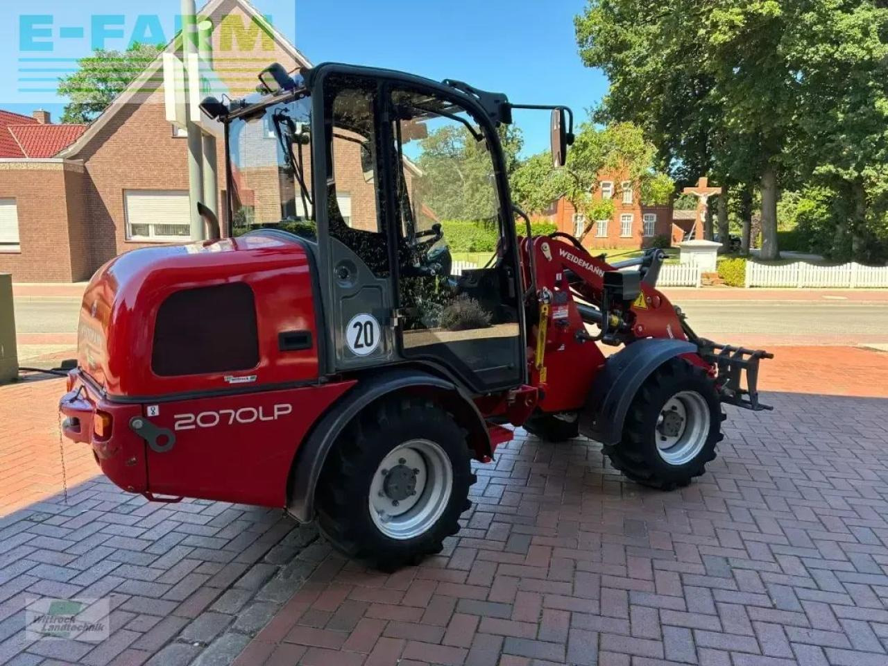 Weidemann 2070 cx lp - Rataslaadur: pilt 4 Weidemann 2070 cx lp - Rataslaadur: pilt 4