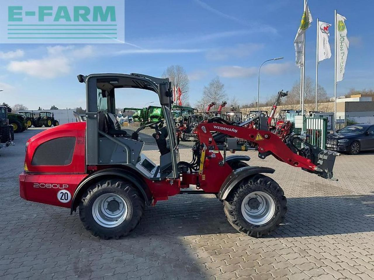 Weidemann 2080lp - Miniekskavaator: pilt 2 Weidemann 2080lp - Miniekskavaator: pilt 2