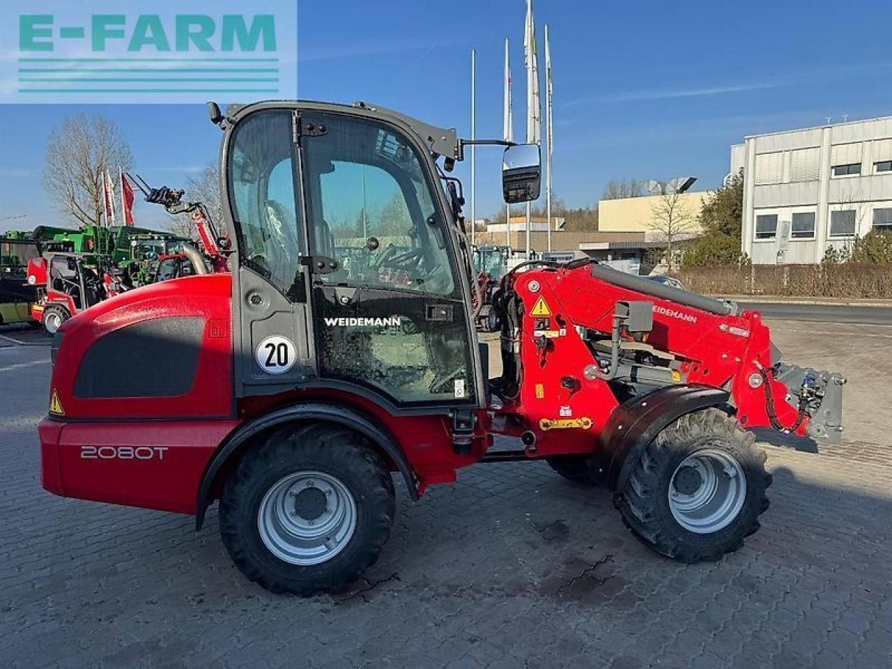 Weidemann 2080t - Miniekskavaator: pilt 2 Weidemann 2080t - Miniekskavaator: pilt 2