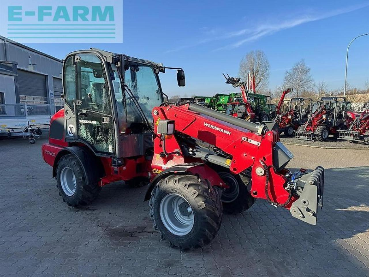 Weidemann 2080t - Miniekskavaator: pilt 1 Weidemann 2080t - Miniekskavaator: pilt 1