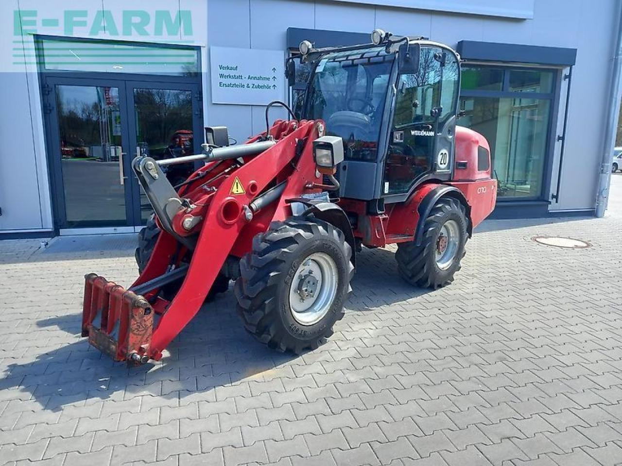 Weidemann 3070 cx 80 - Miniekskavaator: pilt 1 Weidemann 3070 cx 80 - Miniekskavaator: pilt 1
