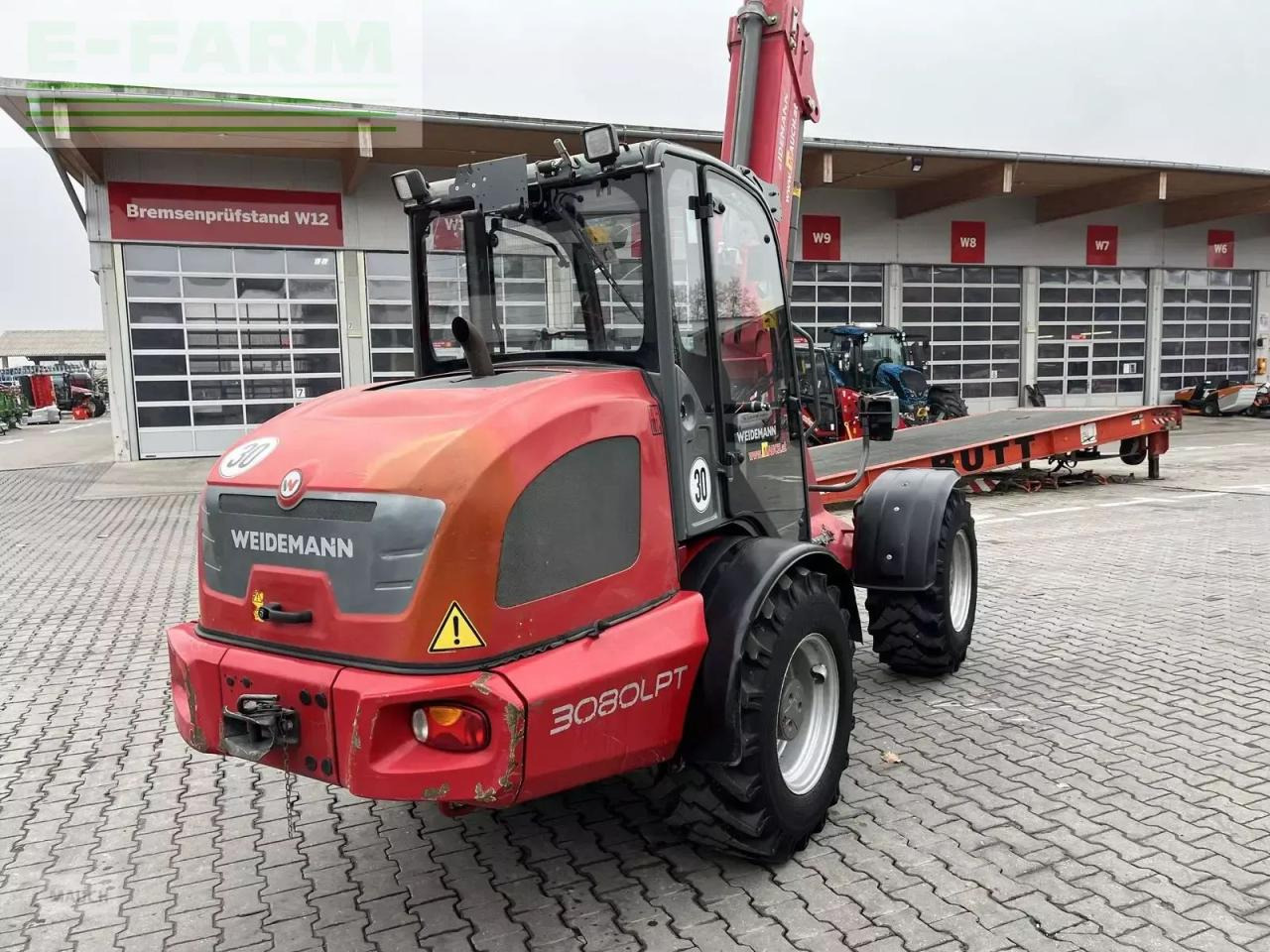 Weidemann 3080lpt ca. 5,0m hubhöhe / hochdruckfahrantrieb - Rataslaadur: pilt 4 Weidemann 3080lpt ca. 5,0m hubhöhe / hochdruckfahrantrieb - Rataslaadur: pilt 4