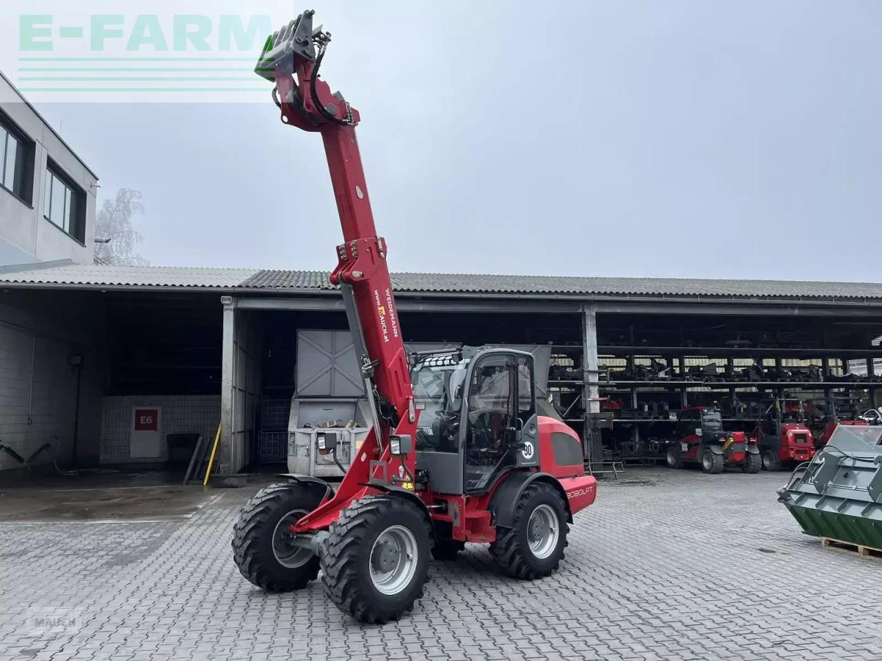 Weidemann 3080lpt ca. 5,0m hubhöhe / hochdruckfahrantrieb - Rataslaadur: pilt 1 Weidemann 3080lpt ca. 5,0m hubhöhe / hochdruckfahrantrieb - Rataslaadur: pilt 1