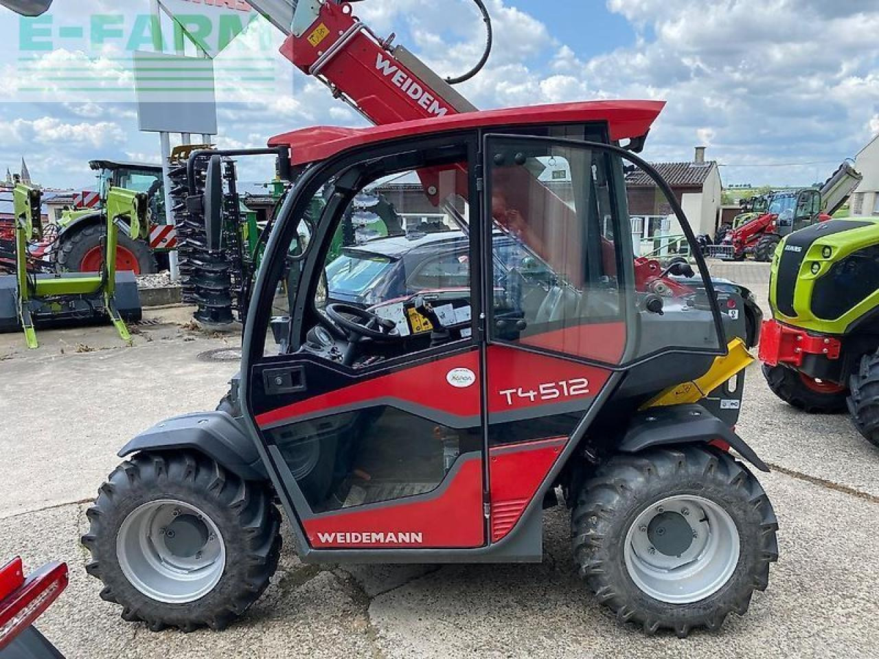 Weidemann 4512 t - Teleskooplaadur: pilt 3 Weidemann 4512 t - Teleskooplaadur: pilt 3
