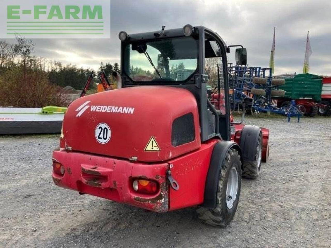 Weidemann gebr. 3070 cx 60 hoflader - Miniekskavaator: pilt 4 Weidemann gebr. 3070 cx 60 hoflader - Miniekskavaator: pilt 4