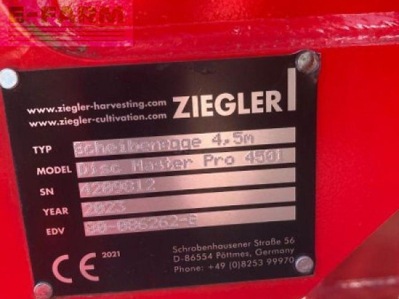 Ketasäke Ziegler disc master pro 4501 ziegler s: pilt 8