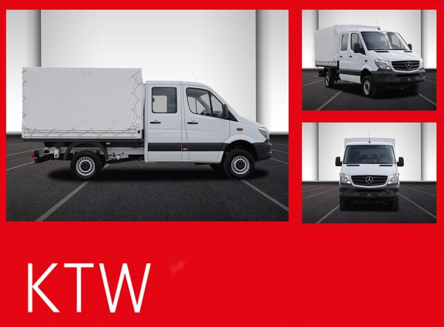 MERCEDES-BENZ Sprinter 316CDI DOKA,Allrad,Klima,Standhzg. - Tent tarbesõiduk, Meeskonnaauto: pilt 1 MERCEDES-BENZ Sprinter 316CDI DOKA,Allrad,Klima,Standhzg. - Tent tarbesõiduk, Meeskonnaauto: pilt 1