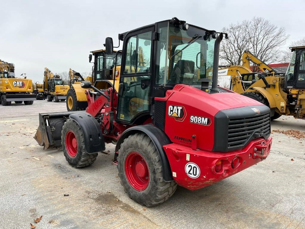 CAT 908 M, bis 35 km/h, Allrad, hydr. Schnellwechsler - Rataslaadur: pilt 3 CAT 908 M, bis 35 km/h, Allrad, hydr. Schnellwechsler - Rataslaadur: pilt 3