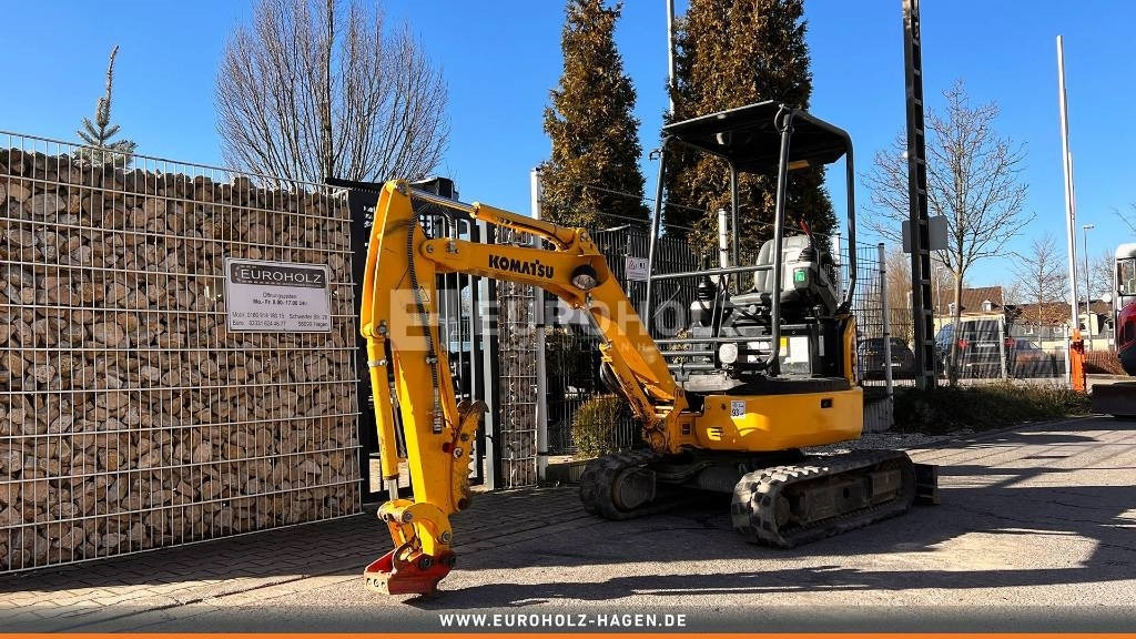 Komatsu Minibagger PC 16 R-3HS, Schnellwechsler MS01 - Miniekskavaator: pilt 1 Komatsu Minibagger PC 16 R-3HS, Schnellwechsler MS01 - Miniekskavaator: pilt 1