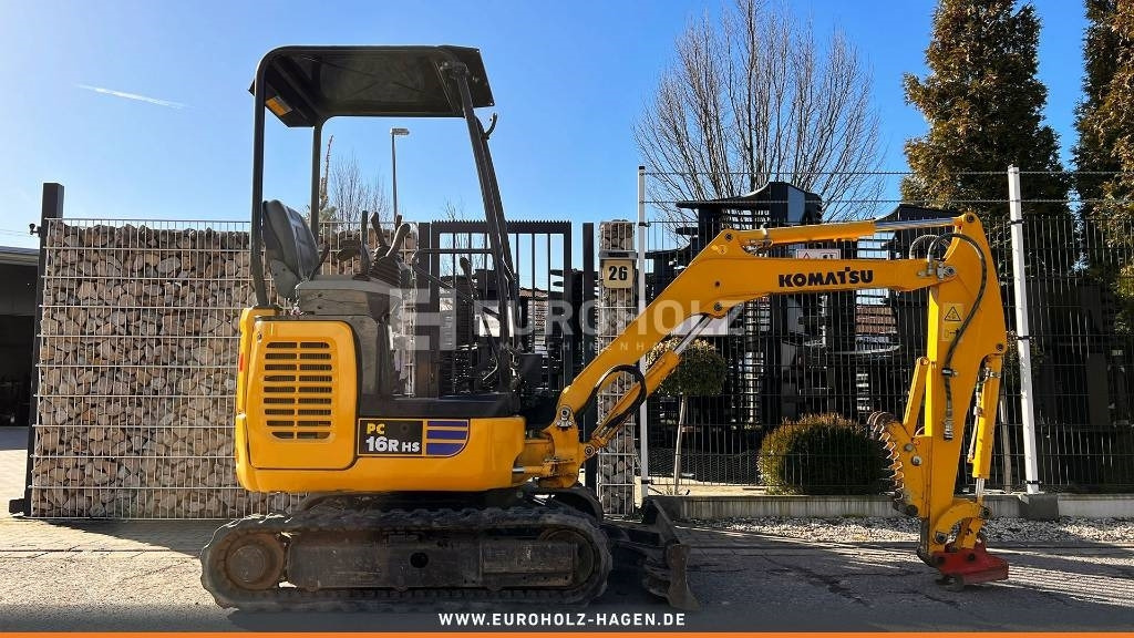 Komatsu Minibagger PC 16 R-3HS, Schnellwechsler MS01 - Miniekskavaator: pilt 5 Komatsu Minibagger PC 16 R-3HS, Schnellwechsler MS01 - Miniekskavaator: pilt 5