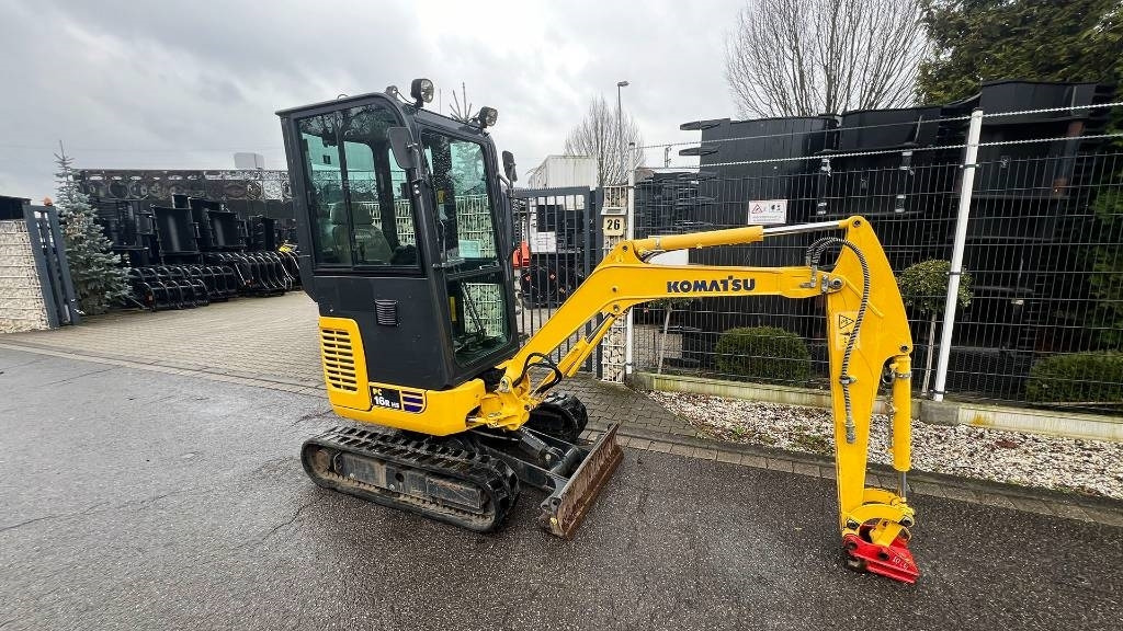 Komatsu PC 16 R-3HS, Minibagger mit Schnellwechsler MS 01 - Miniekskavaator: pilt 1 Komatsu PC 16 R-3HS, Minibagger mit Schnellwechsler MS 01 - Miniekskavaator: pilt 1
