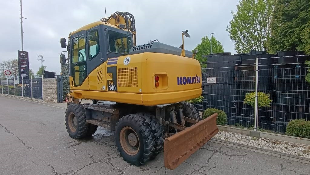 Komatsu PW 140 Mobilbagger Powertilt Schnellwechsler MS 10 - Ratastel ekskavaator: pilt 5 Komatsu PW 140 Mobilbagger Powertilt Schnellwechsler MS 10 - Ratastel ekskavaator: pilt 5