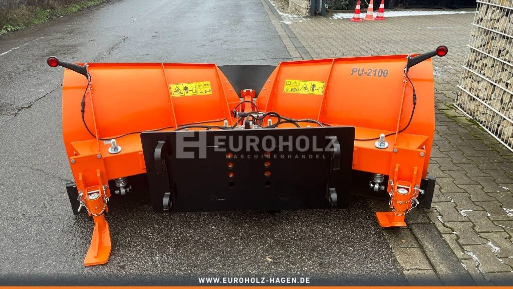Uus Lumesahk - Põllutööseade Schneeschild Schneepflug Radlader Kramer 5055 5085: pilt 7