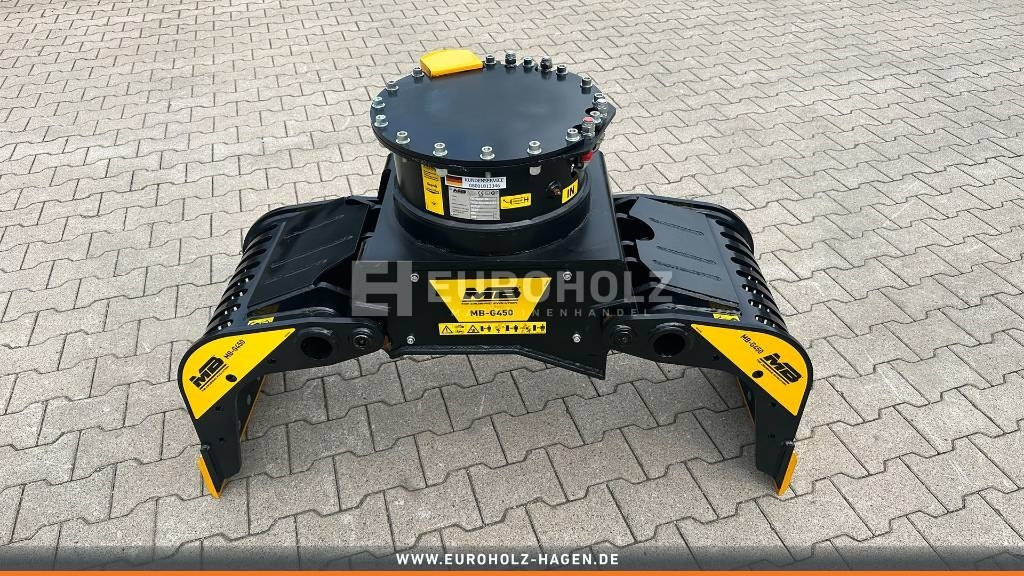Sortiergreifer MB Crusher MB-G450 S4 3,5-5,5 t - Haarats - Ehitusmasinad: pilt 1 Sortiergreifer MB Crusher MB-G450 S4 3,5-5,5 t - Haarats - Ehitusmasinad: pilt 1
