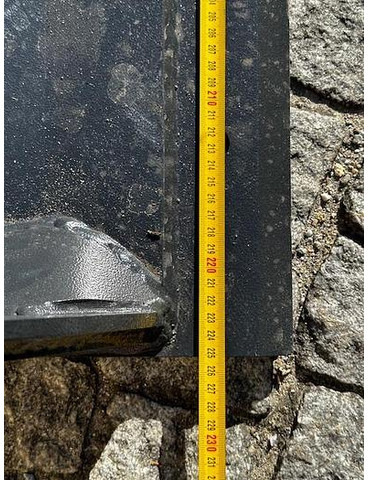 Big Volumenschaufel 220 cm mit Liebherr 506 Aufnahme - Kopp: pilt 3 Big Volumenschaufel 220 cm mit Liebherr 506 Aufnahme - Kopp: pilt 3