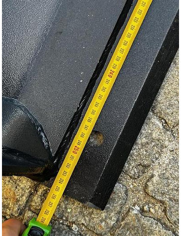 Big Volumenschaufel 250 cm mit Liebherr 509 Aufnahme - Kopp: pilt 4 Big Volumenschaufel 250 cm mit Liebherr 509 Aufnahme - Kopp: pilt 4