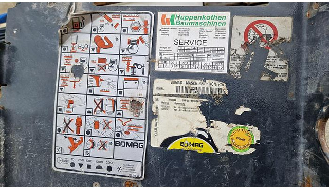 Rullija Bomag BMP851 Grabenwalze: pilt 6