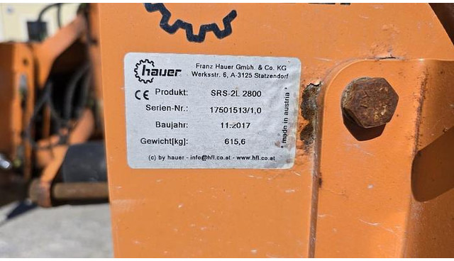 Lumesahk Hauer Schneepflug SRL 2S 2800: pilt 11