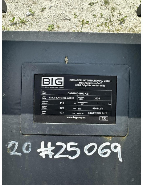 Big Tieflöffel 30cm mit MAR10 Aufnahme - Lisaseade: pilt 2 Big Tieflöffel 30cm mit MAR10 Aufnahme - Lisaseade: pilt 2