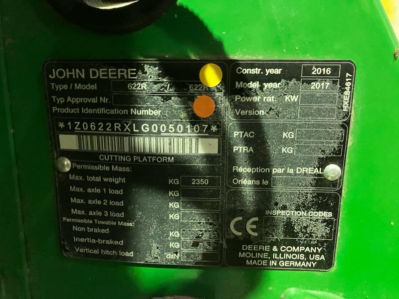 John Deere T560 mit 622R Schneidwerk - Kombain: pilt 2 John Deere T560 mit 622R Schneidwerk - Kombain: pilt 2