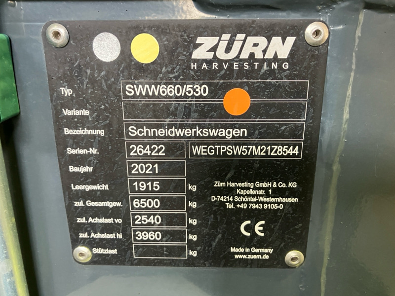 Zürn Profi-Cut 530 - Kombain: pilt 2 Zürn Profi-Cut 530 - Kombain: pilt 2
