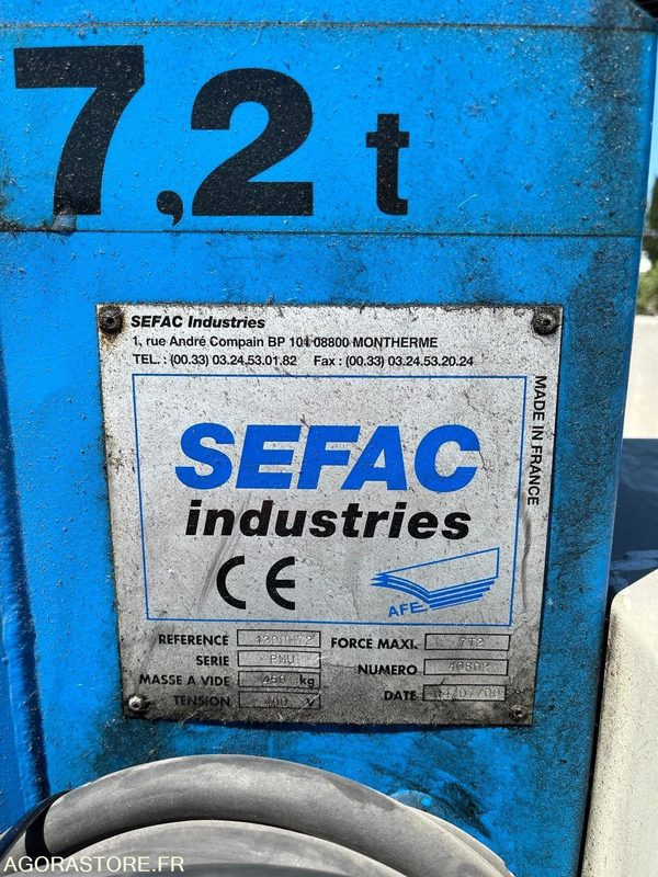 4 COLONNES SEFAC (2000) - Garaažiseadmed: pilt 2 4 COLONNES SEFAC (2000) - Garaažiseadmed: pilt 2