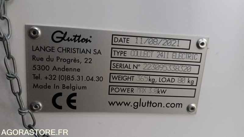 ASPIRATEUR DE VOIERIE GLOUTON - Aiaseadmed: pilt 3 ASPIRATEUR DE VOIERIE GLOUTON - Aiaseadmed: pilt 3