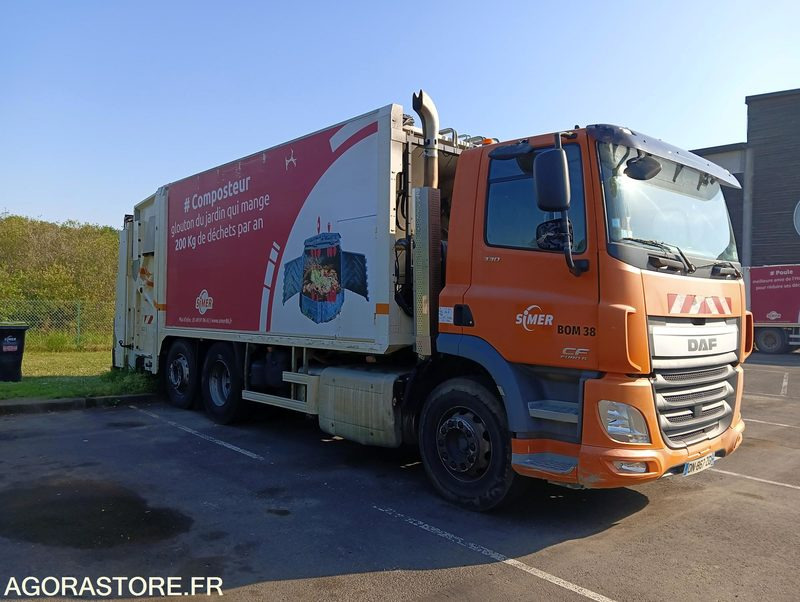 BENNE A ORDURES MENAGERES DAF - 2015 - 362 235 km - Prügiauto: pilt 4 BENNE A ORDURES MENAGERES DAF - 2015 - 362 235 km - Prügiauto: pilt 4
