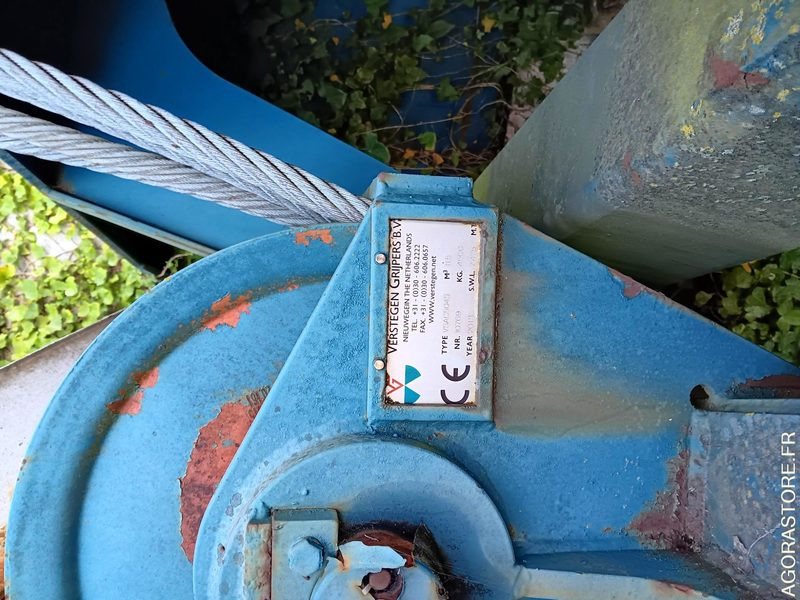 Benne à câbles VERSTEGEN 11,5 m3 pour grue portuaire - Tööriist/ Seadmed: pilt 2 Benne à câbles VERSTEGEN 11,5 m3 pour grue portuaire - Tööriist/ Seadmed: pilt 2
