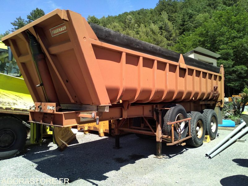 Benne pour semi remorque FRUEHAUF - Kallur-poolhaagis: pilt 1 Benne pour semi remorque FRUEHAUF - Kallur-poolhaagis: pilt 1