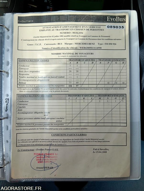 MERCEDES CITARO N°089035 - Buss: pilt 5 MERCEDES CITARO N°089035 - Buss: pilt 5