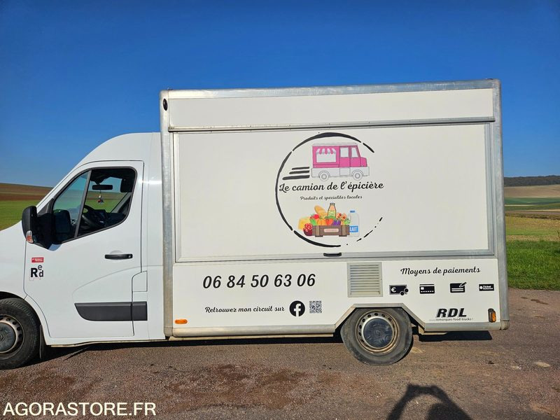 CAMION MAGASIN EPICERIE - MASTER RT - 2021 - 103 500 KM - Tarbesõiduk külmik: pilt 1 CAMION MAGASIN EPICERIE - MASTER RT - 2021 - 103 500 KM - Tarbesõiduk külmik: pilt 1