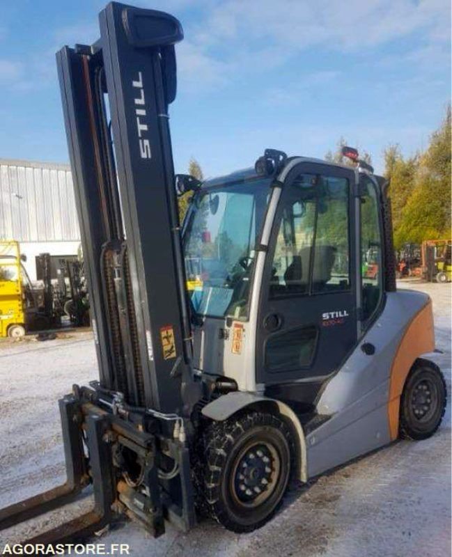 CHARIOT ELEVATEUR STILL RX70-40 DIESEL TRIPLEX 6580MM DE LEVE - Diiseltõstuk: pilt 1 CHARIOT ELEVATEUR STILL RX70-40 DIESEL TRIPLEX 6580MM DE LEVE - Diiseltõstuk: pilt 1