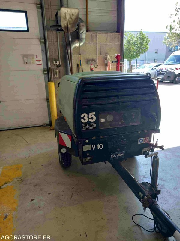COMPRESSEUR DE CHANTIER S35 SULLAIR - 2001 - 197H -FONCTIONNEL VENDU DANS L ETAT - Õhukompressor: pilt 2 COMPRESSEUR DE CHANTIER S35 SULLAIR - 2001 - 197H -FONCTIONNEL VENDU DANS L ETAT - Õhukompressor: pilt 2