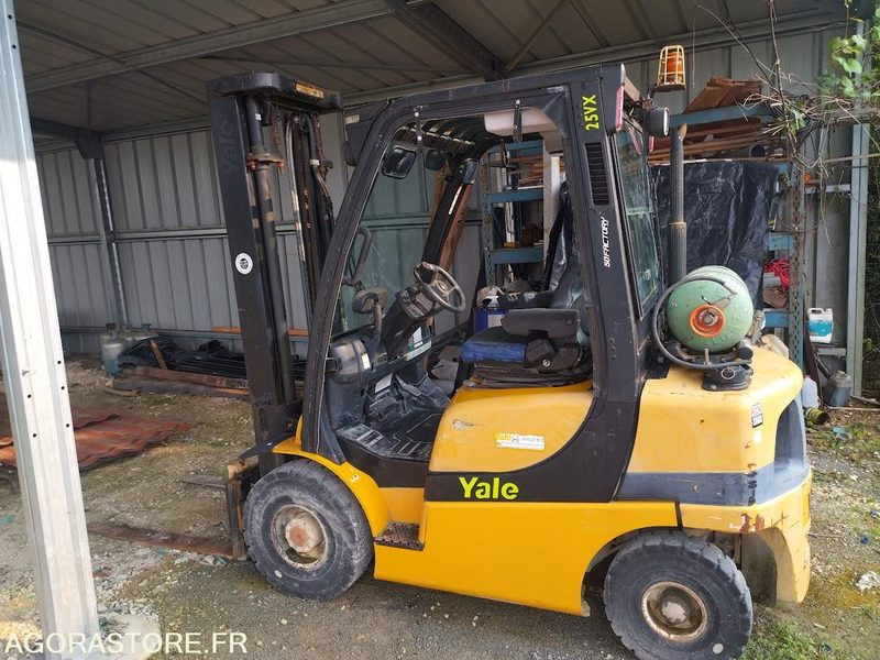Chariot Élévateur YALE GLP25VX (2007) - Pour Pièces ou Réparation - Gaasitõstuk: pilt 1 Chariot Élévateur YALE GLP25VX (2007) - Pour Pièces ou Réparation - Gaasitõstuk: pilt 1