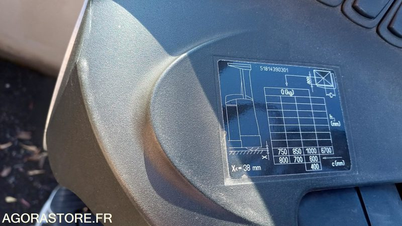 Chariot retractable (Cat.5 R489) STILL FM-X 10 3800H (C649) - Kahveltõstuk: pilt 5 Chariot retractable (Cat.5 R489) STILL FM-X 10 3800H (C649) - Kahveltõstuk: pilt 5